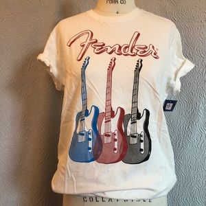 Fender guitar tee shirt